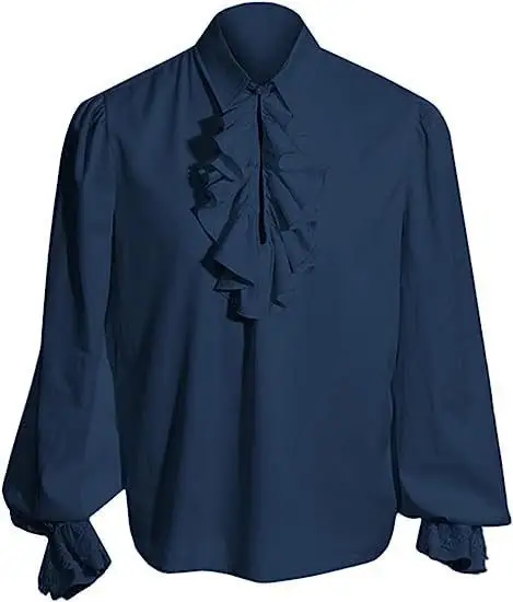 Medieval Steampunk Vintage Gothic Coat Trenchcoat Mid-Long — feature 24
