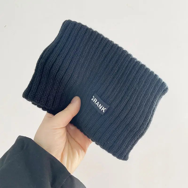 Korean Wool Knitted Wide Hair Band Hat