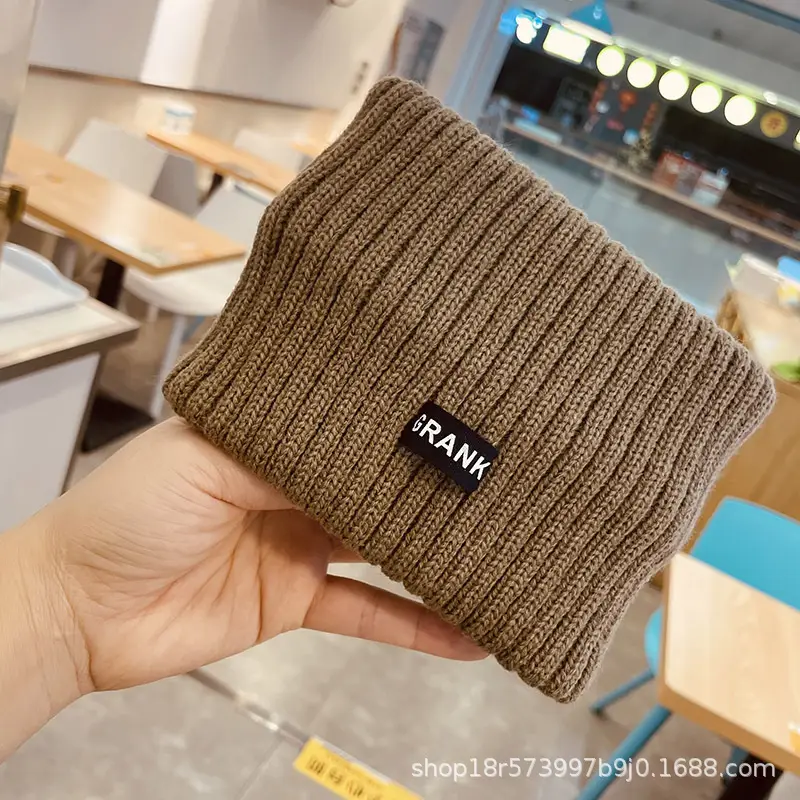 Korean Wool Knitted Wide Hair Band Hat