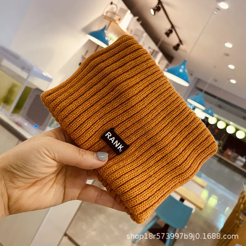 Korean Wool Knitted Wide Hair Band Hat