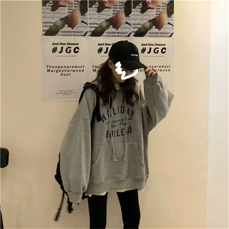 250g Anti-Pilling Velvet Hooded Sweater Red Winter — feature 7