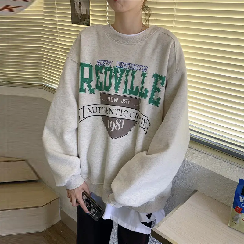 2020 Winter Printed 100Pc Women Sweatshirt
