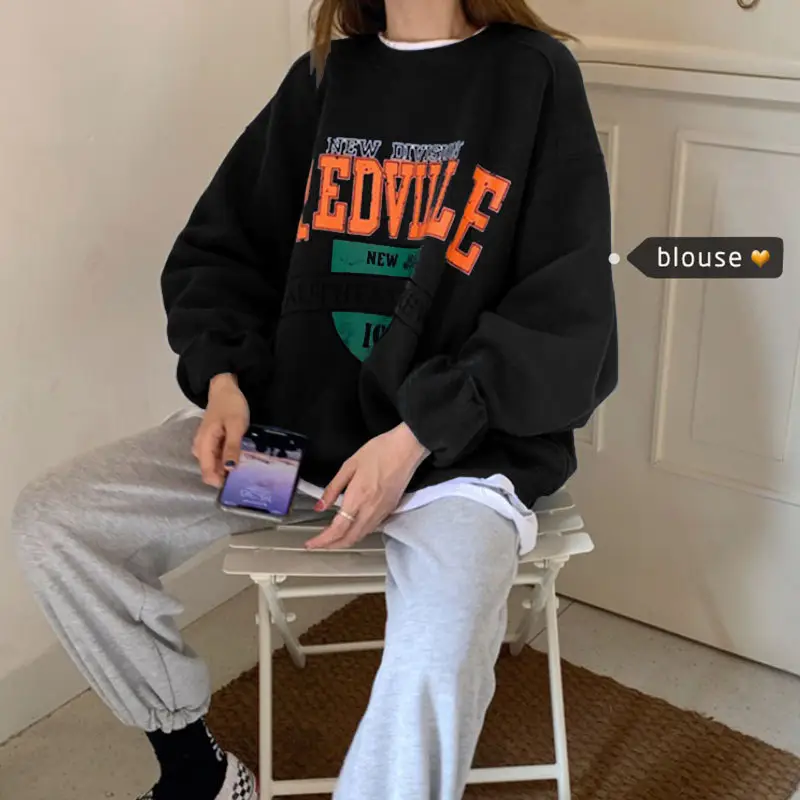 2020 Winter Printed 100Pc Women Sweatshirt