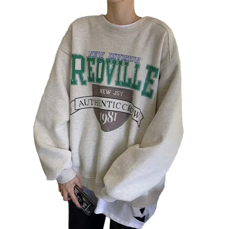 2020 Winter Printed 100Pc Women Sweatshirt