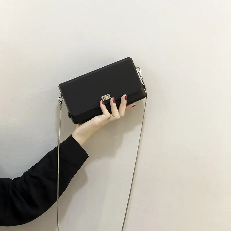 Green Chain Crossbody Bag for Women 2020