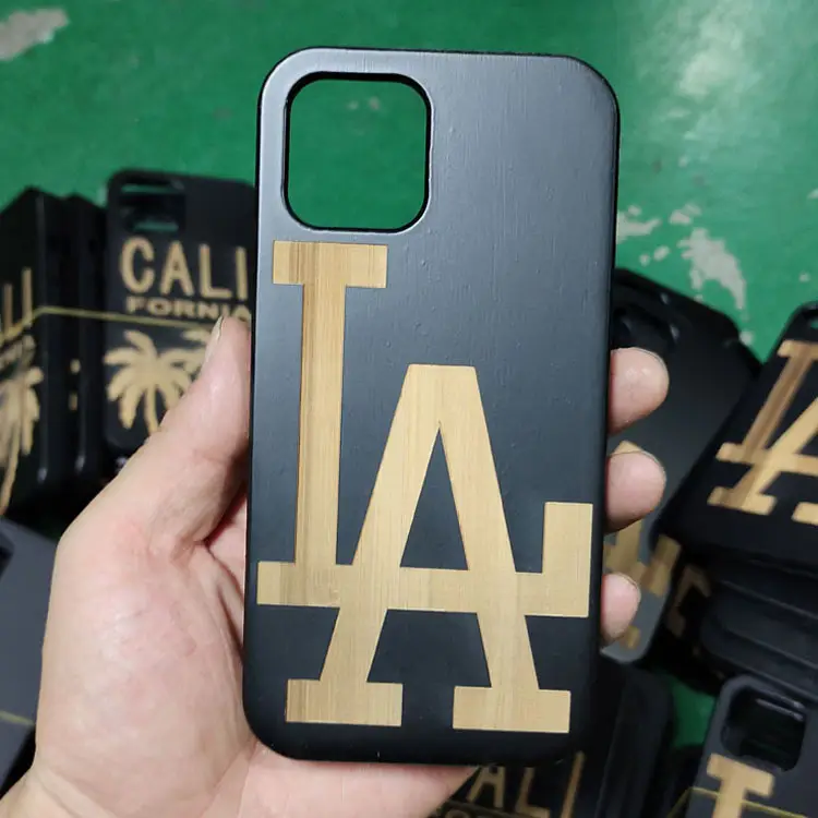 Iphone12 Mini Black Jet Wooden Mobile Phone Case - Image 4