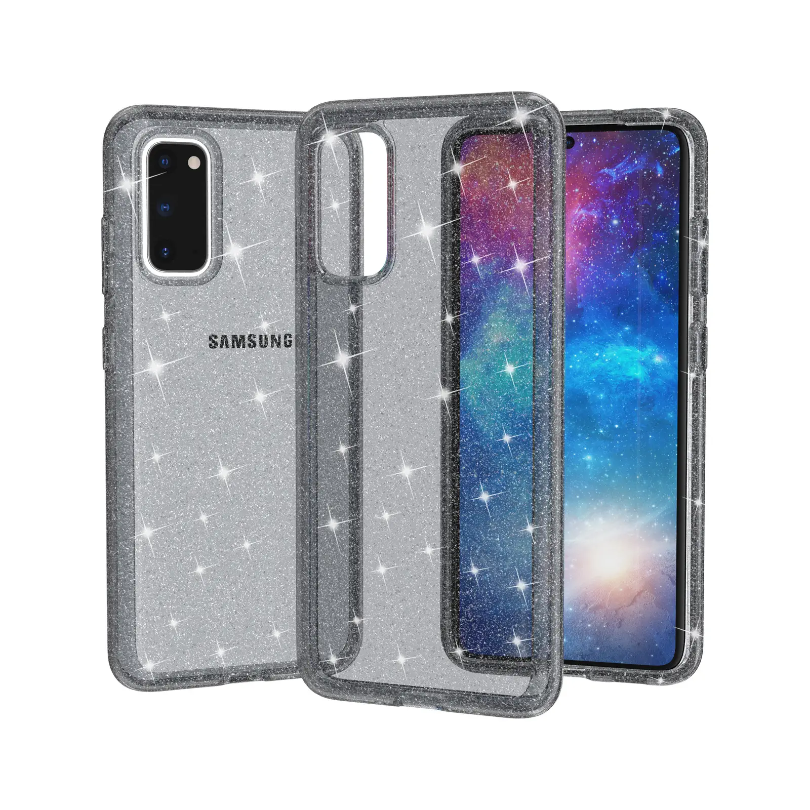 Samsung S20 Glitter Case Drop Proof All-inclusive - Image 3