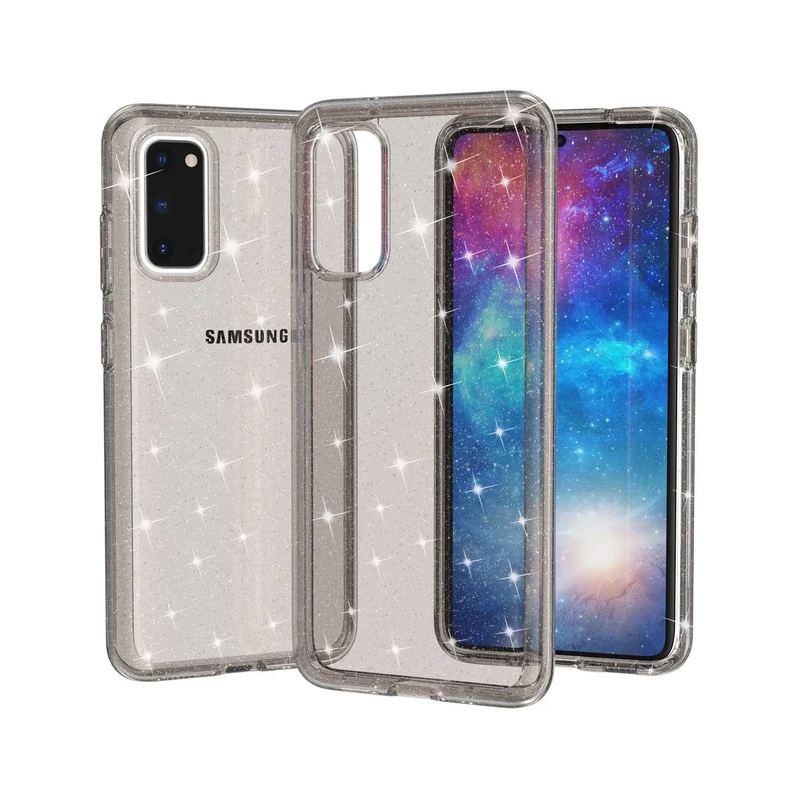 Samsung S20 Glitter Case Drop Proof All-inclusive - Image 4