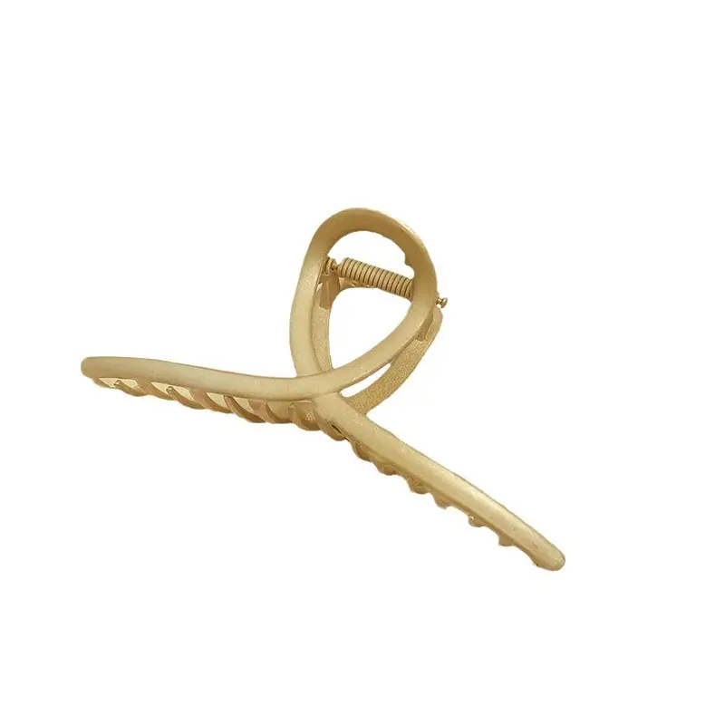 French Retro Pearl Hair Clip Large Size Women - Image 28