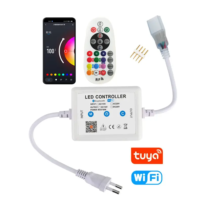 25 Key RGB Light Controller with WiFi Remote 220V — feature 17