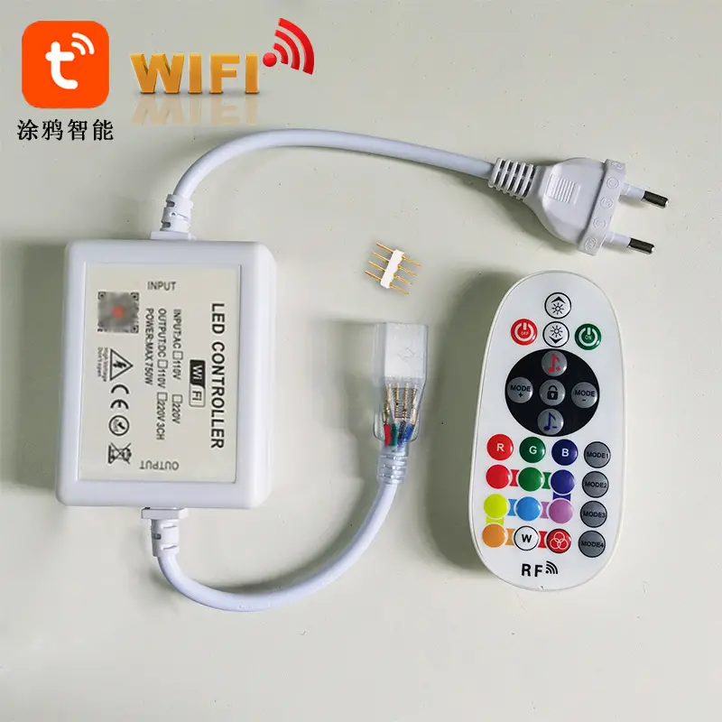 25 Key RGB Light Controller with WiFi Remote 220V - Image 2
