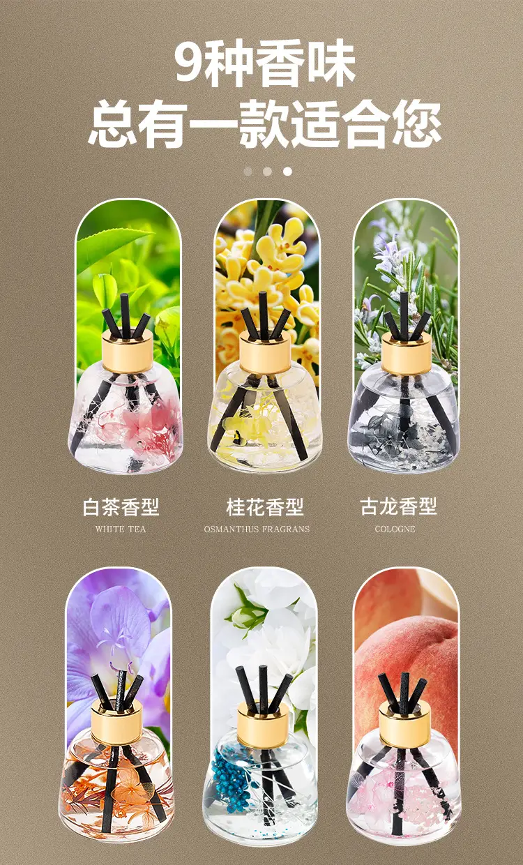 Huixiu Car Perfume Ornaments Aromatherapy Essential Oil Home Bedroom Incense Car Supplies Light Fragrance Lasting Fragrance Seat — feature 7