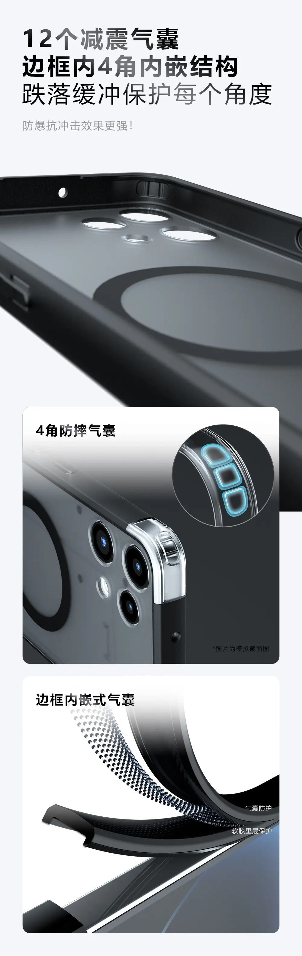 Nothing Phone 3 Lite Matte Magnetic Phone Case — feature 4