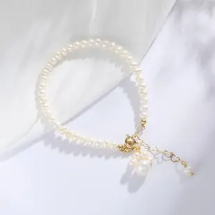14K Gold Plated Pearl Bracelet for Women — feature 22