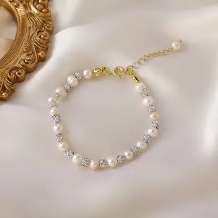 14K Gold Plated Pearl Bracelet for Women — feature 9