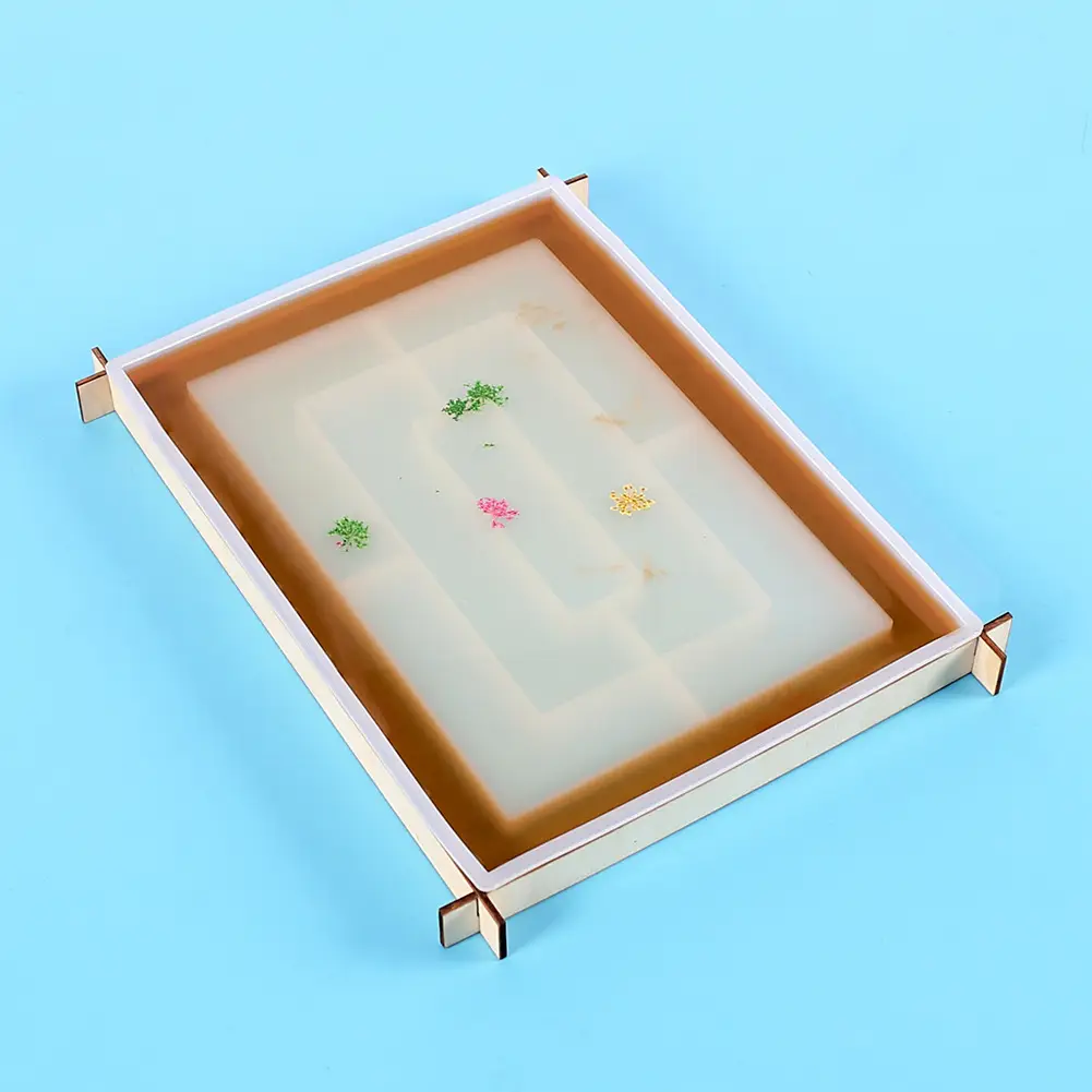 Crystal Drop Glue Mirror Tray Mold for DIY Jewelry - Image 13