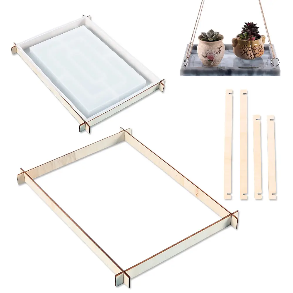 Crystal Drop Glue Mirror Tray Mold for DIY Jewelry - Image 14