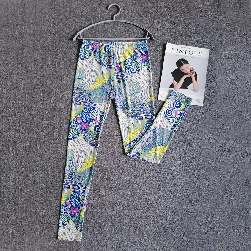 Classic Joker Printed Leggings Large Stretch Pants - Image 6
