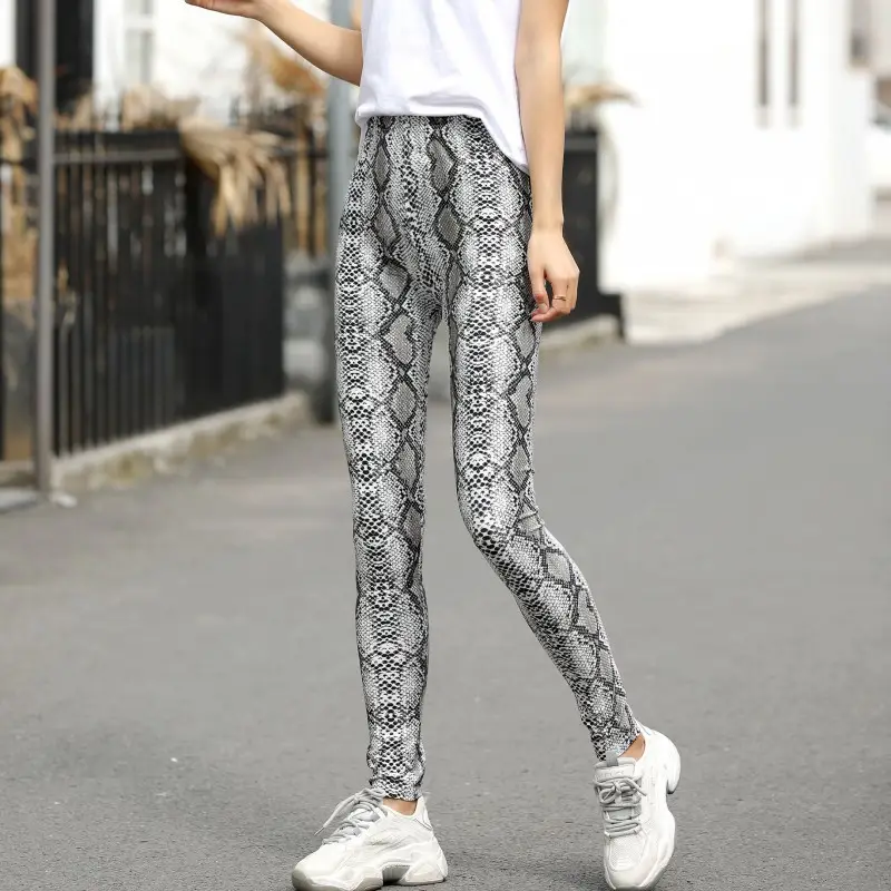Classic Joker Printed Leggings Large Stretch Pants - Image 11