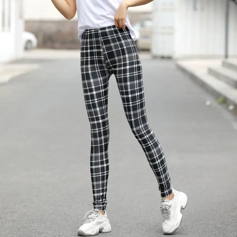 Classic Joker Printed Leggings Large Stretch Pants - Image 2