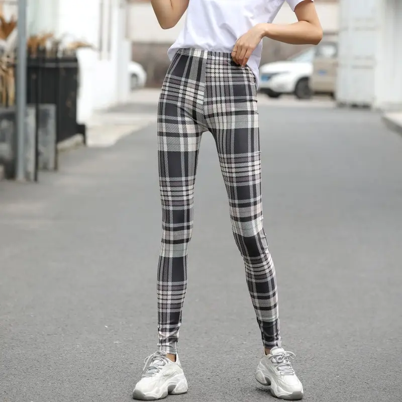 Classic Joker Printed Leggings Large Stretch Pants - Image 3