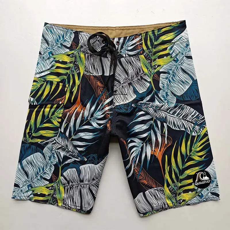 Beach Shorts Hurel Print Single Cotton Quick Dry - Image 3