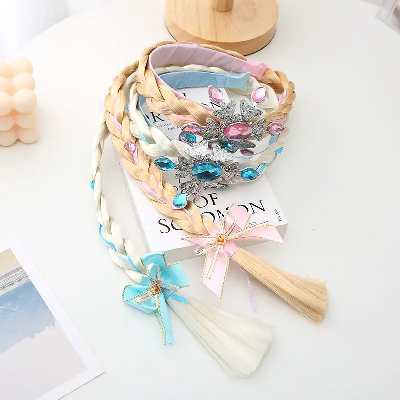 Frozen Elsa Princess Hairband with Princess Bow - Image 10