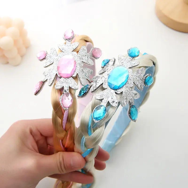 Frozen Elsa Princess Hairband with Princess Bow - Image 11
