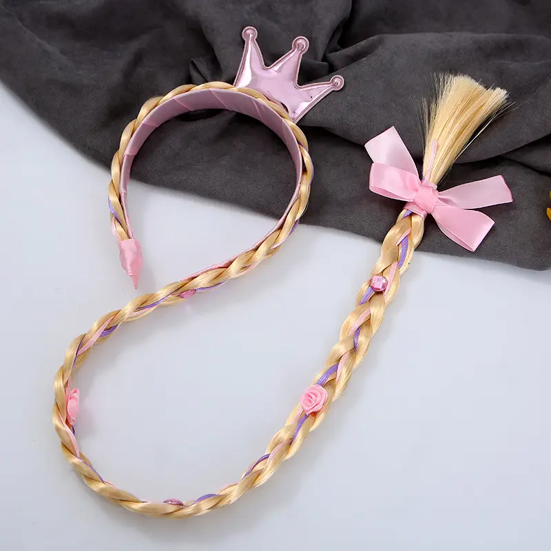 Frozen Elsa Princess Hairband with Princess Bow - Image 6