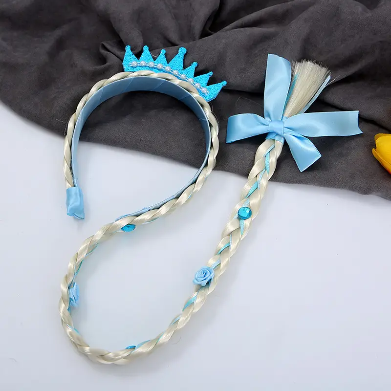 Frozen Elsa Princess Hairband with Princess Bow - Image 7