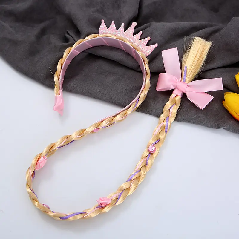 Frozen Elsa Princess Hairband with Princess Bow - Image 8