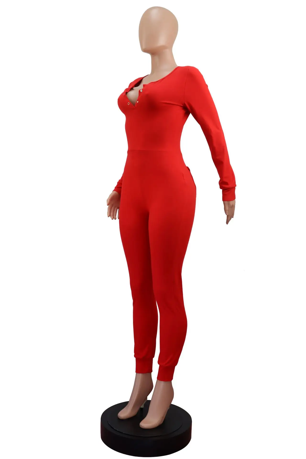 Pink Flapper Long Sleeve Jumpsuit with Colorful Boots — feature 20