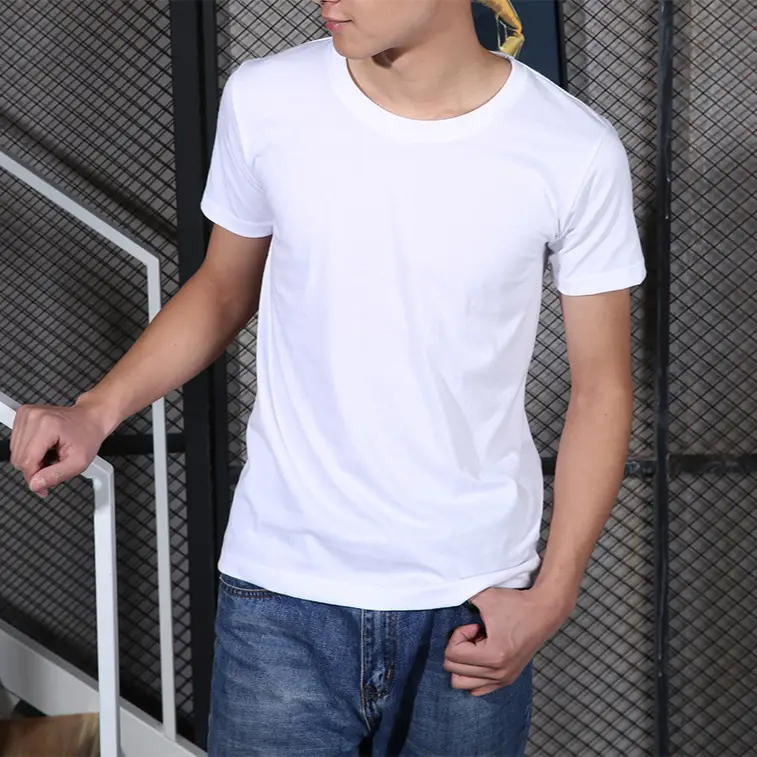 Purple Hang Mingze 200g Cotton T-Shirt - Image 32