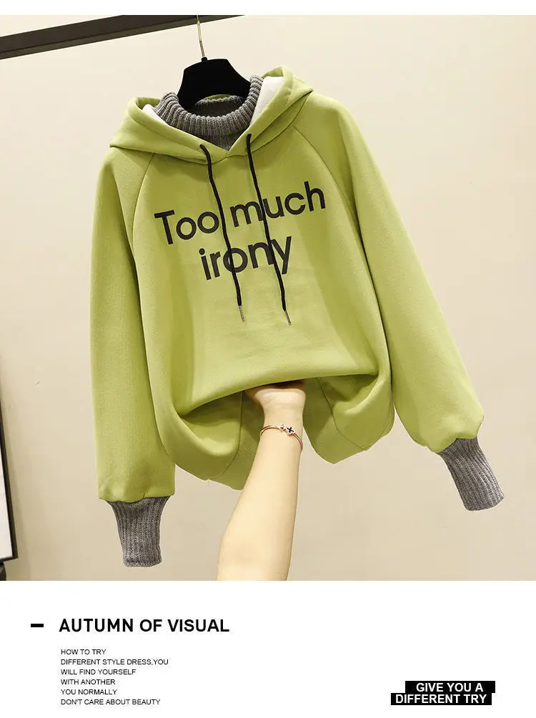 Spot Velvet Hoodie & Pants Set for Girls — feature 7