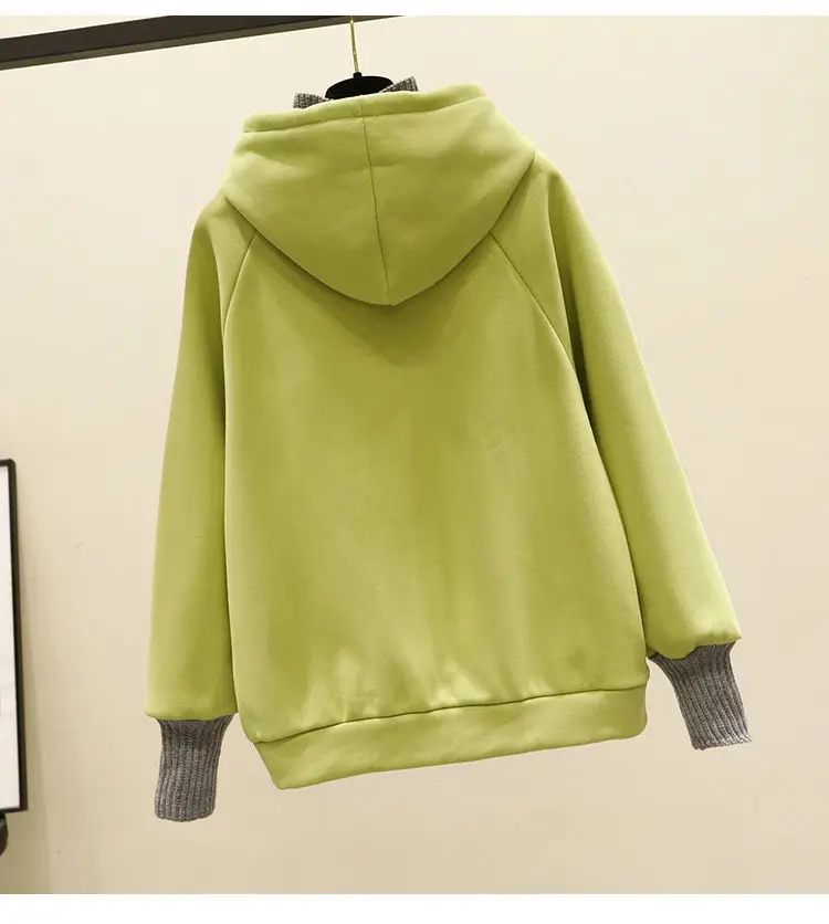 Spot Velvet Hoodie & Pants Set for Girls — feature 9