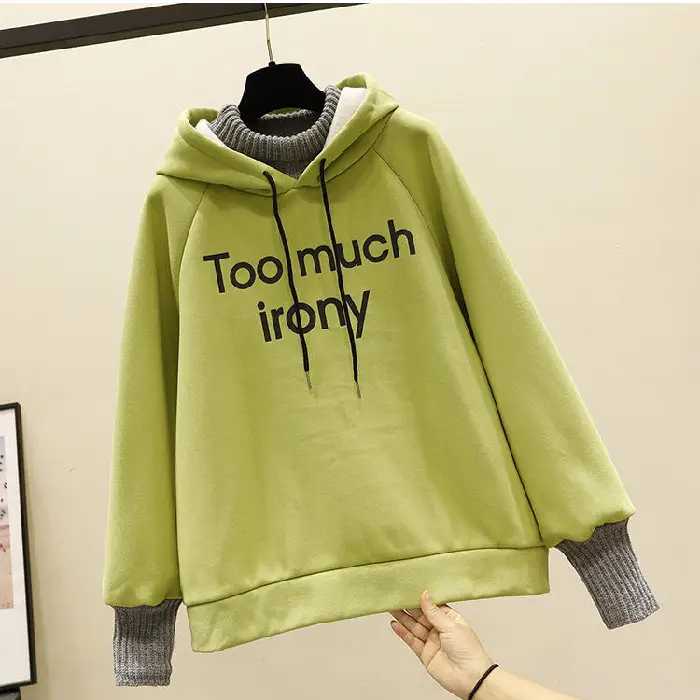 Spot Velvet Hoodie & Pants Set for Girls - Image 2