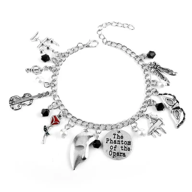 Silver Phantom of the Opera Bracelet for Women - Image 6