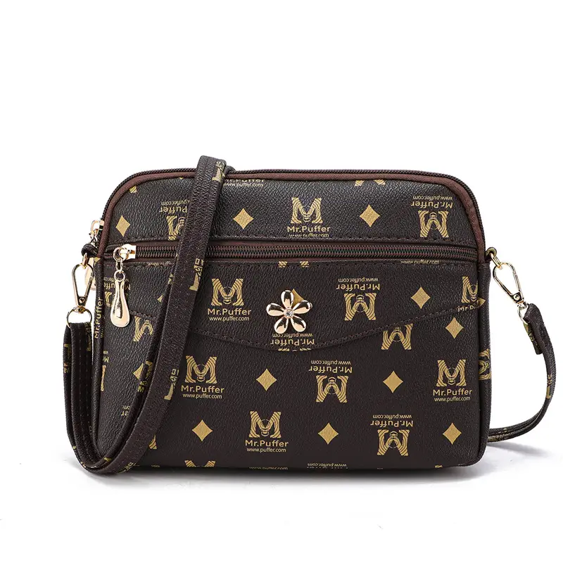 Korean Print Crossbody Bag for Women Large Capacity - Image 2