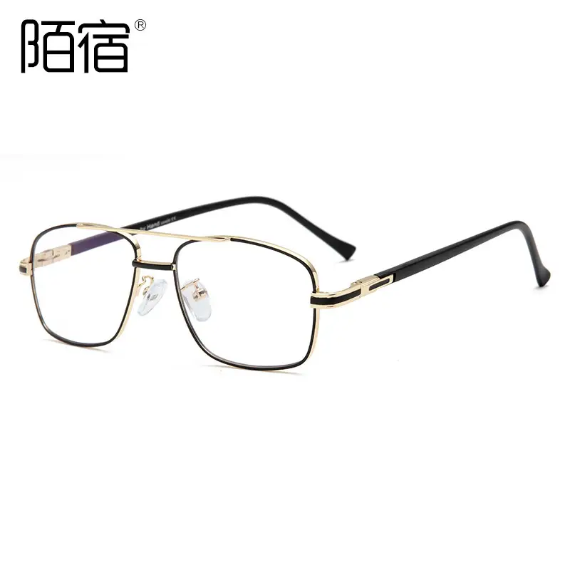 European American Myopia Glasses Frame Double Beam Anti-Blue Light - Image 2