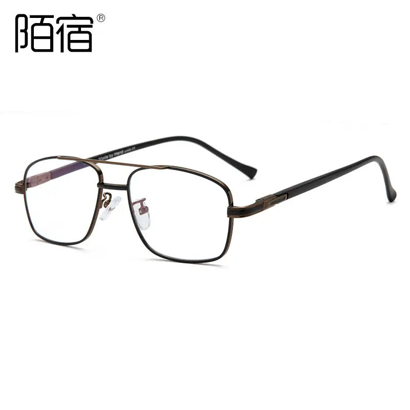 European American Myopia Glasses Frame Double Beam Anti-Blue Light - Image 5
