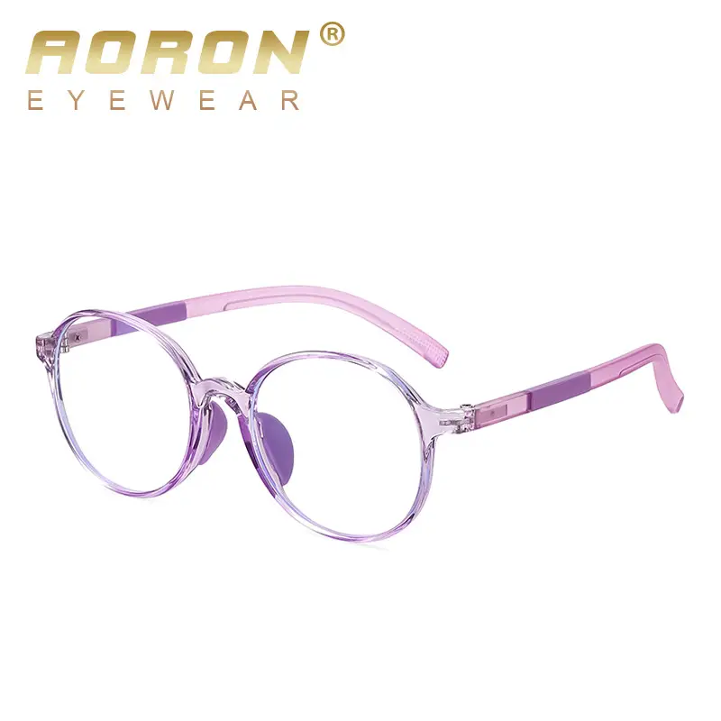 TR Anti-Blue Light Glasses for Men Women Flat Frame - Image 8
