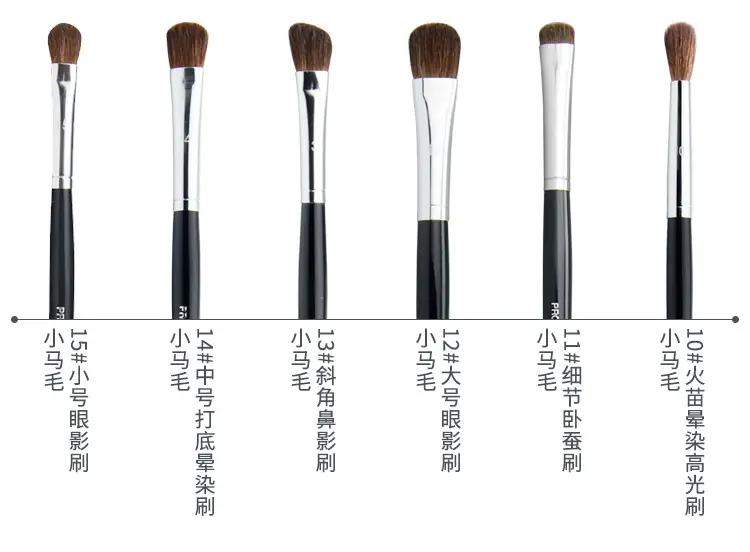 Cangzhou Makeup Brush Set for Foundation, Contour, Shadow & Eyeshadow — feature 11