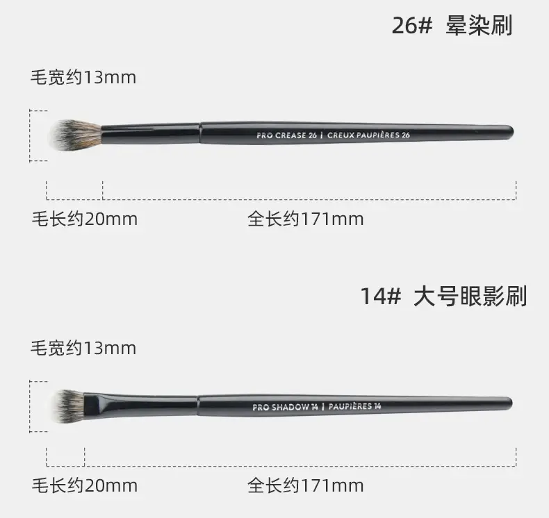 Cangzhou Makeup Brush Set for Foundation, Contour, Shadow & Eyeshadow — feature 17