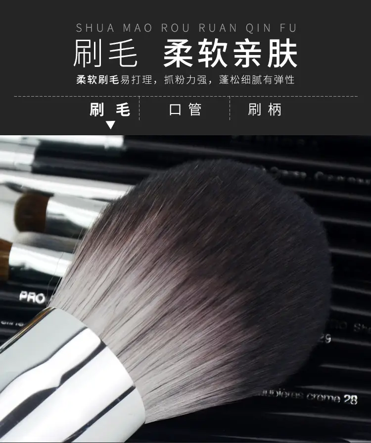Cangzhou Makeup Brush Set for Foundation, Contour, Shadow & Eyeshadow — feature 5