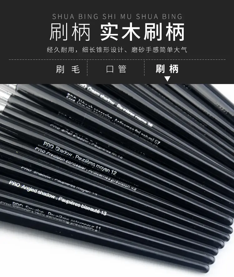 Cangzhou Makeup Brush Set for Foundation, Contour, Shadow & Eyeshadow — feature 7