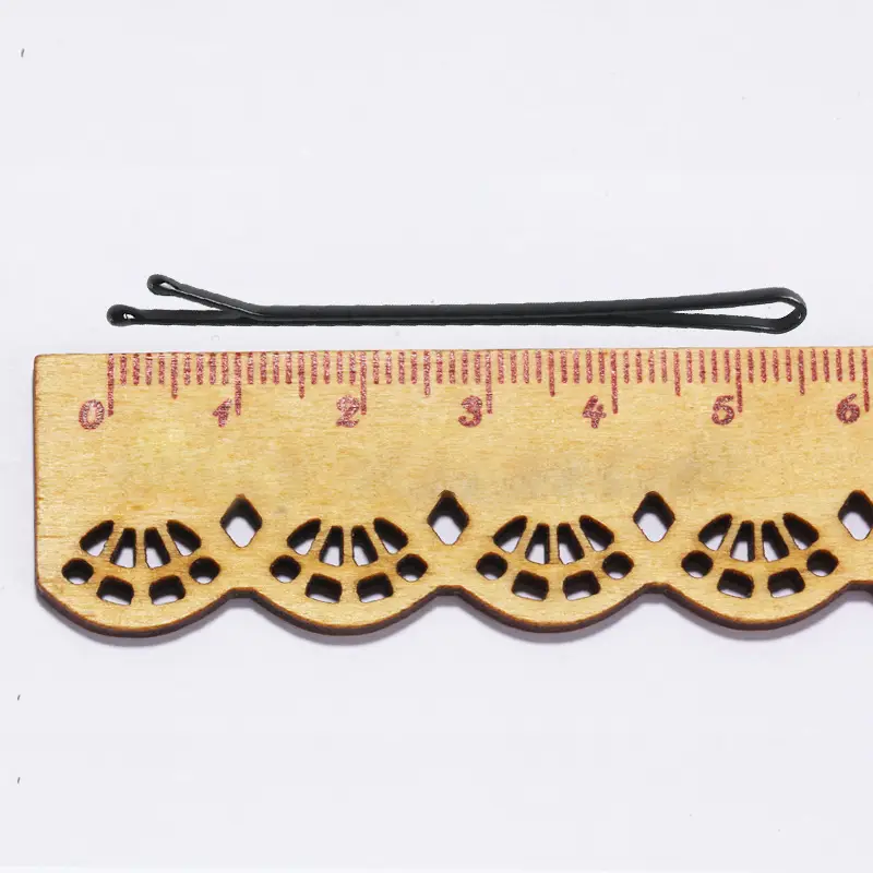100 Pcs Black Hair Clips for Men Women