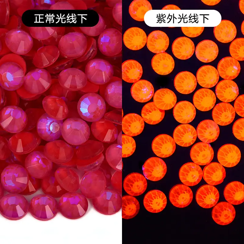 Fluorescent AB Glass Drill Crystal Drill Mobile Phone Accessories - Image 10