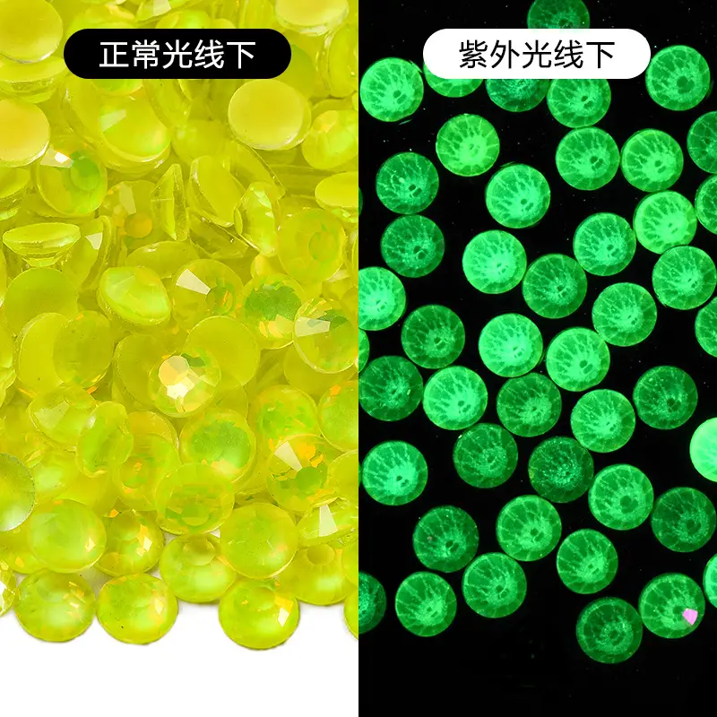 Fluorescent AB Glass Drill Crystal Drill Mobile Phone Accessories - Image 13