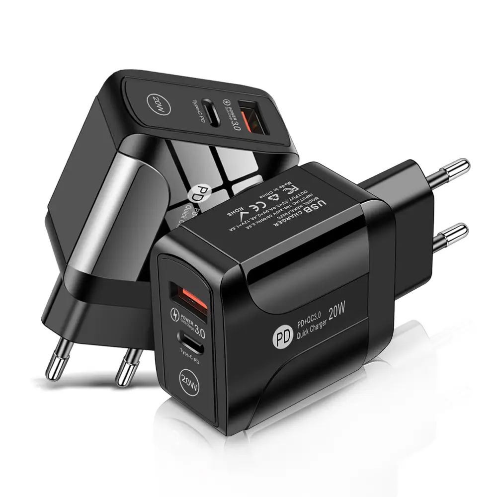 PD+1 Port Fast Charging Charger for Mobile Phones