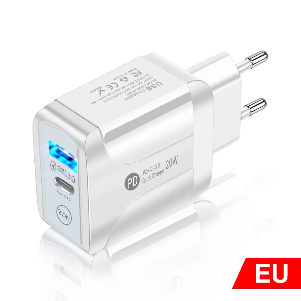 PD+1 Port Fast Charging Charger for Mobile Phones